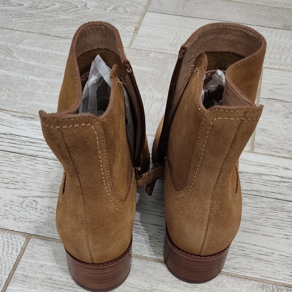 NWOT Cole Haan Brown Suede Booties (offers welcomed) - Picture 3 of 5